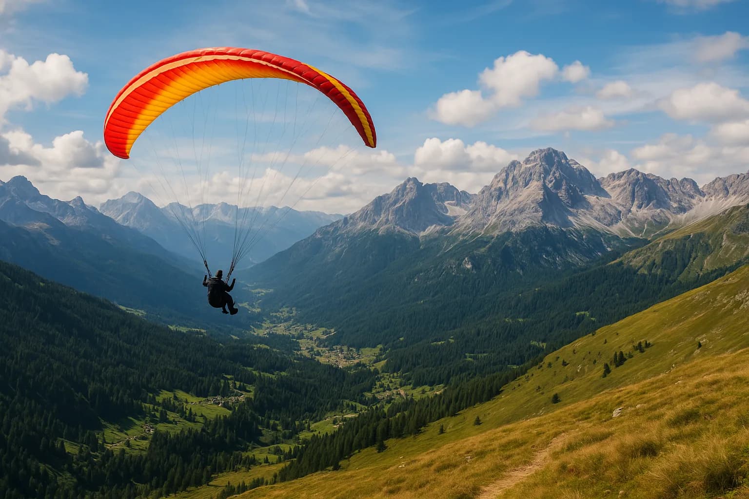 Immagine illustrativa per l'articolo: Dove volare in parapendio in Italia mete essenziali