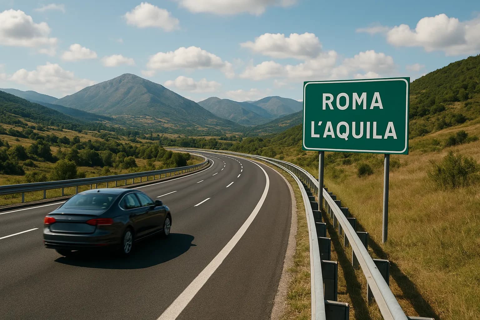 Immagine illustrativa per l'articolo: Autostrada A24 storia sicurezza e sfide moderne